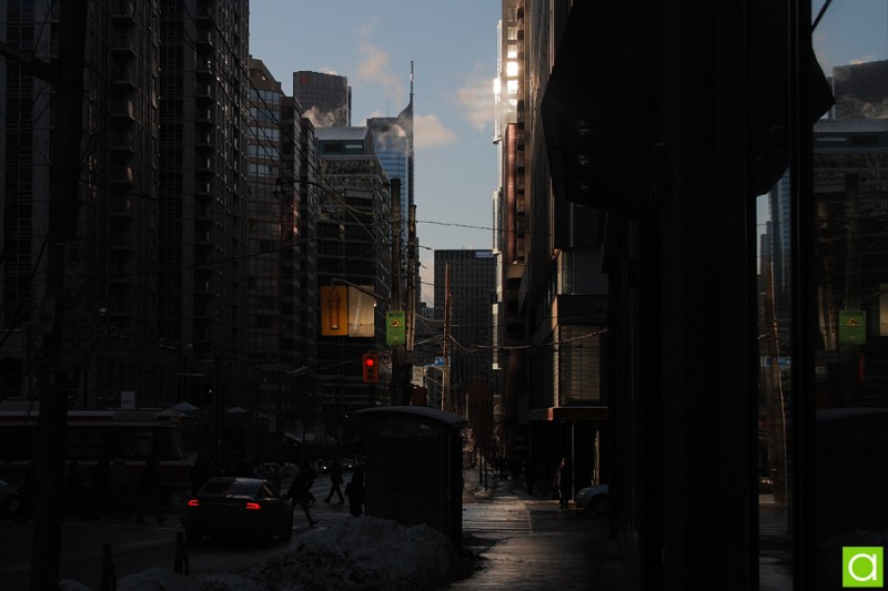 Toronto Bay and College - Copyright Ardean Peters