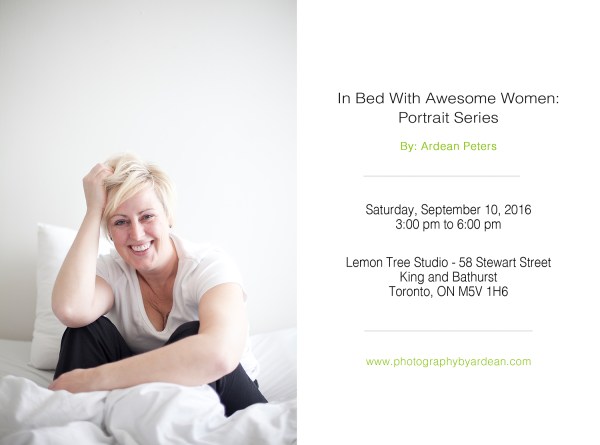 Portrait Photo Shoot with Toronto Photographer Ardean Peters